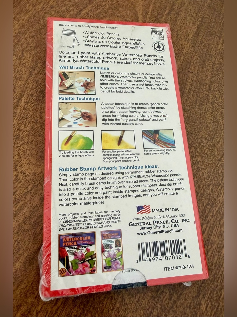 NIB Kimberly Watercolor Pencils - 12 Vibrant Colors - Picture 2 of 2